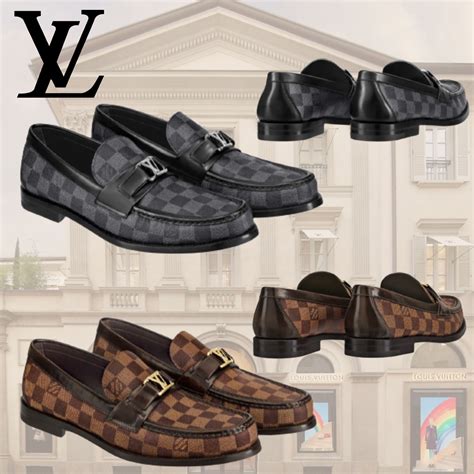 louis vuitton loafer embosed logo|Louis Vuitton moccasins.